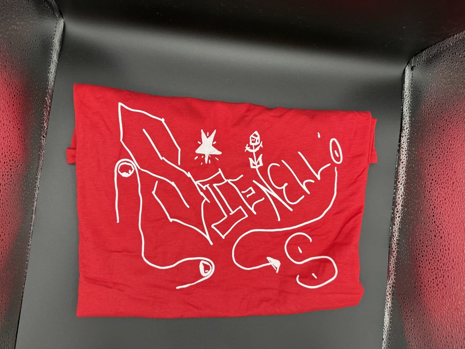Red Sienello Logo Tee view 7
